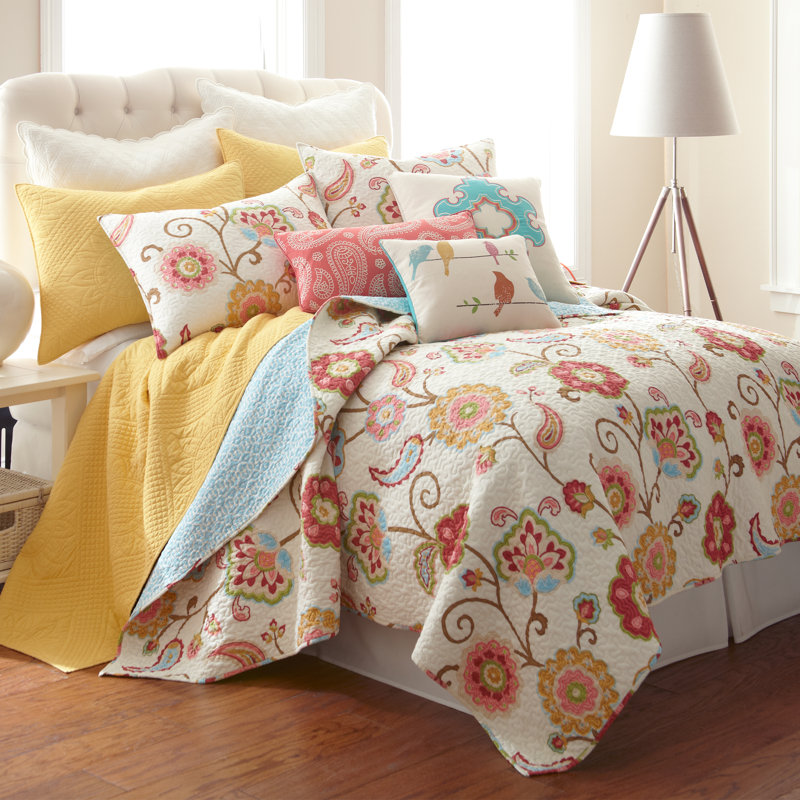 Ensemble de courtepointe Ashbury Spring, Double/Grand