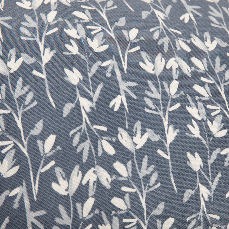 Garstang Floral Rectangular Throw Cushion, Blue