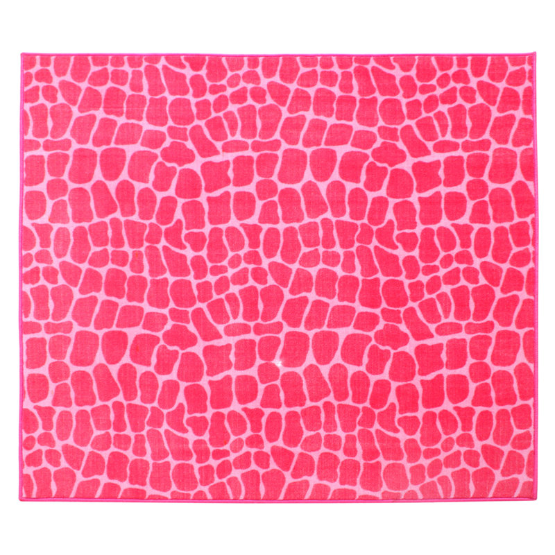 Animal Print Rug, Square 3'