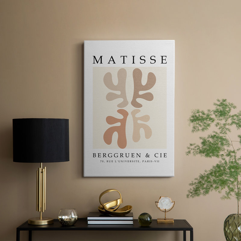 Matisse Cccxlviii, reproduction d'art encadrée sur mesure, galerie Cavas, H 27 po x l 18 po
