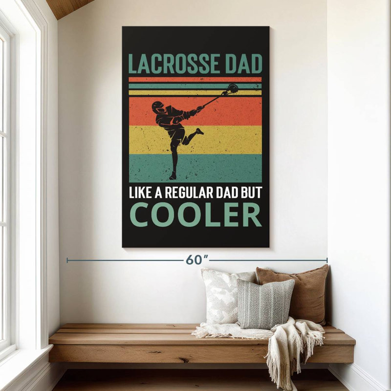 Sirci Lacrosse Dad, H 51 po x l 34 po