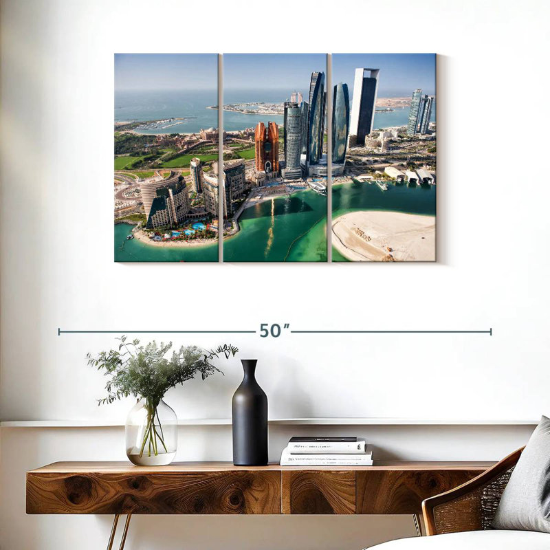 Abu Dhabi Structures, 24" H x 38" W
