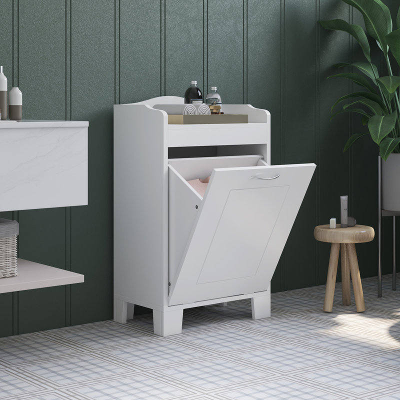 Rangement pour salle de bain Cabinet, Blanc