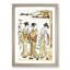 Ashinoyu Spring In Hakone by Torii Kiyonaga - Single Picture Frame Painting-57844278-57844277
