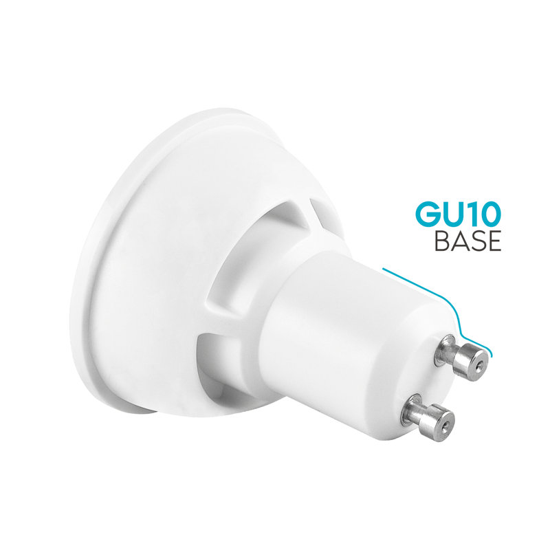 6,5 watts (50 watts équivalents), DEL MR16, ampoule à intensité variable, culot GU10 / à deux broches, 5000 K