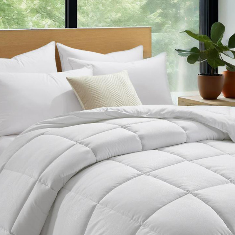 All Season Polyester Down Alternative Comforter/Duvet Insert, Queen