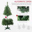 Grand arbre de Noël artificiel avec branches-1178497162