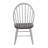  Scholten 7 Piece Trestle Dining Table Set w/ 4 Windsor Back Side Chairs
