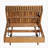 Lounge chaise Set, Acacia solid wood with  LOUNGE CUSHION (Cream+TRIPLE FOLDS) - Matching Dark Grey Version Available-1185036258