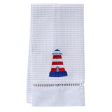 Lighthouse Waffle Hand Towel