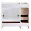 Meuble-lavabo blanc