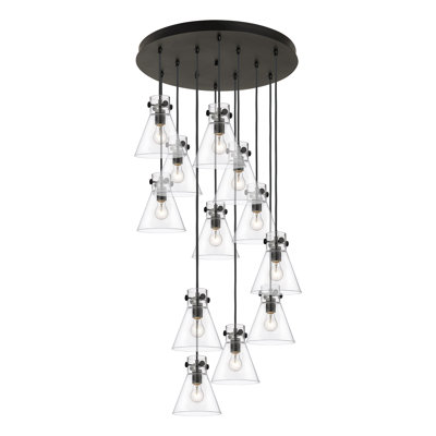 Luminaire suspendu 12 lumières Amrith