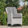 Crimora Rattan Bistro Set - with Weatherproof Cushions