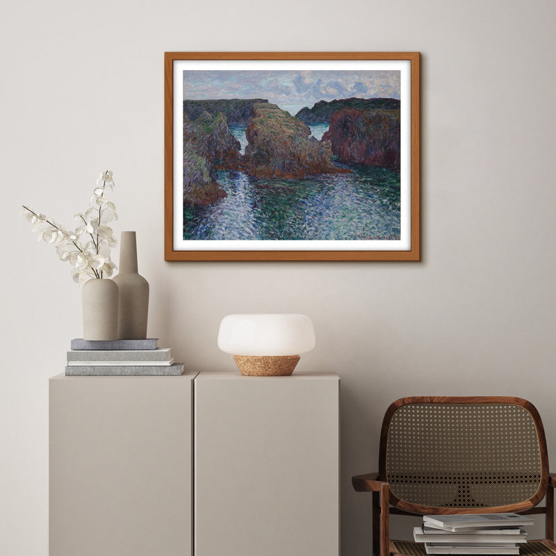 Monet, reproduction d'art sur toile, H 12 po x l 16 po, Impression sans cadre avec passe-partout