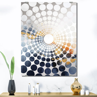 Mornes - Abstract Painting Decorative Wall Mirror MIR137809