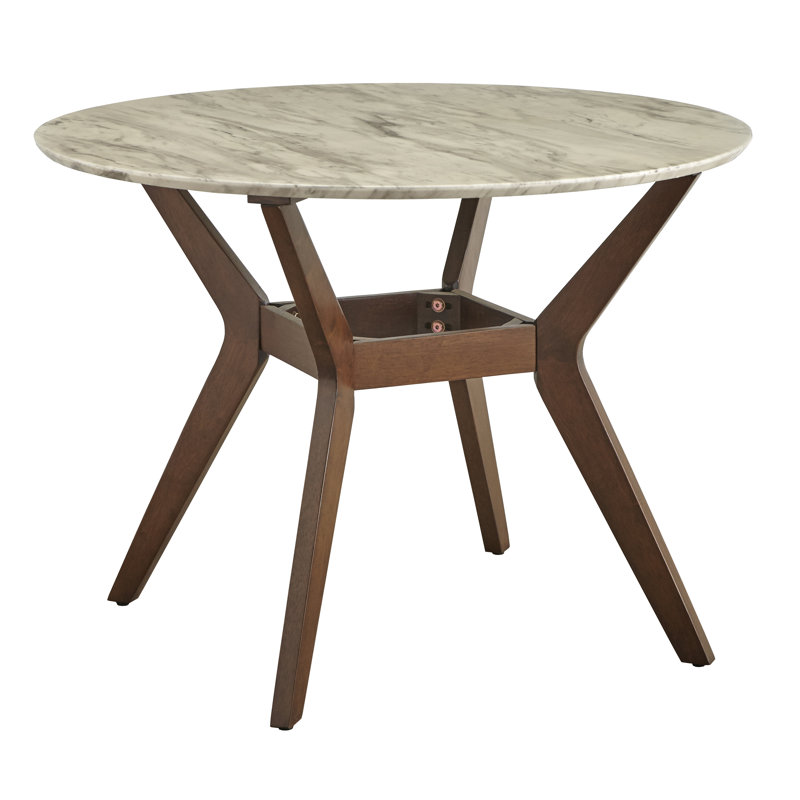 Oak Park Round with Solid Wood Base Dining Table