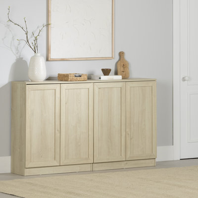 Arum Set Of 2 Sideboards With Shelves