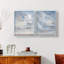 Sky Blue I -Premium Framed Print -Ready to Hang - No Nails Required - No Nails Required-1538693570-1538693556