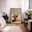 Art japonais de chat et de pieuvre Ukiyo-e japonais, photos de style Edo rétro, impression sur toile encadrée-123405691-123405695