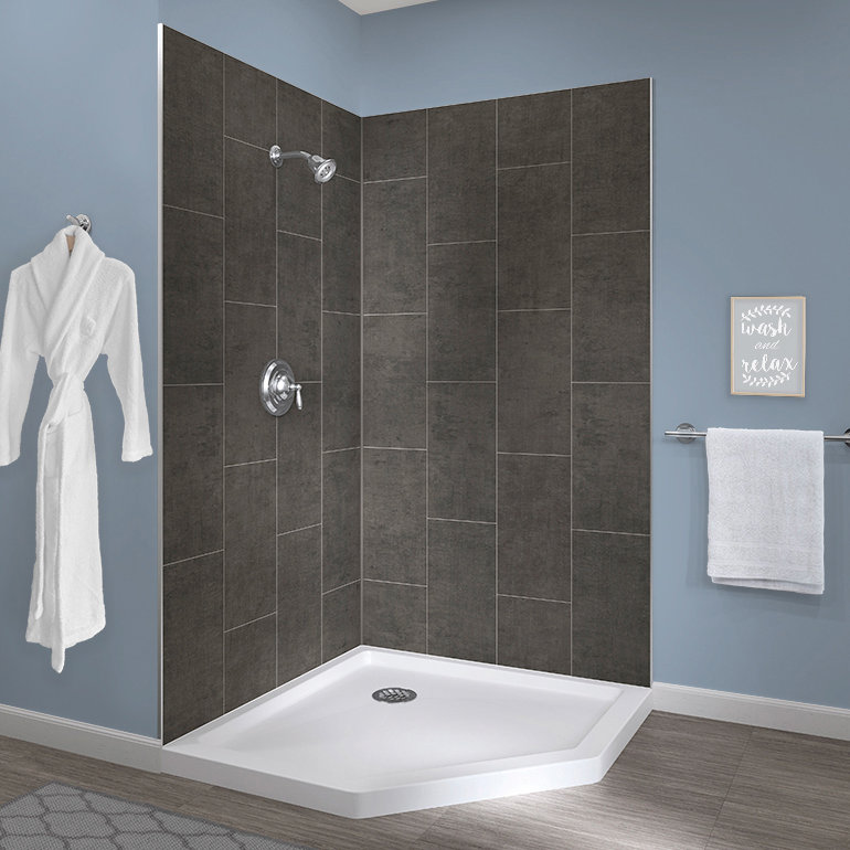 42'' W 42'' D 78'' H Composite Wall Craft + Main 