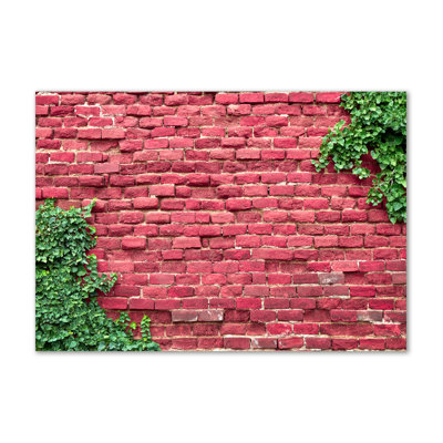 Brick Wall - Wrapped Canvas Print