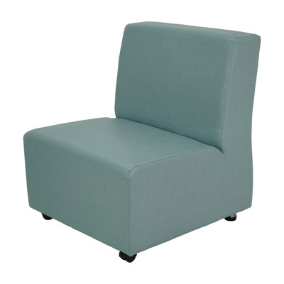 Chaise mobile sans accoudoirs avec panneau technique Pro Series - Gris