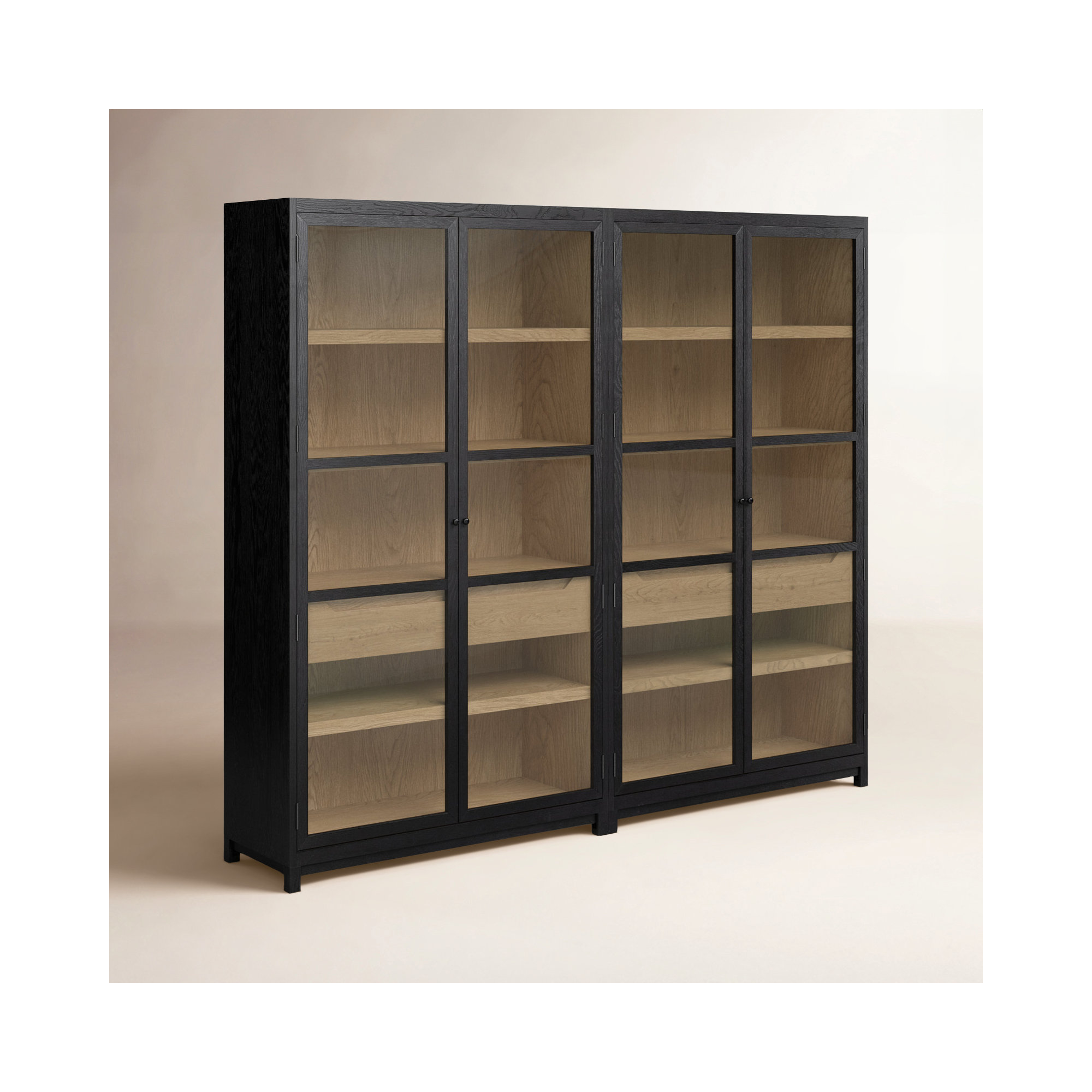 Sonata Dining Cabinet, Matte Black