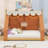 House Bed With Detachable Tent, Skylight And Roll-Up Curtains-268480405-268480407