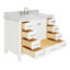 Ensemble de meuble-lavabo simple Cambridge-110870678-134281922-134281923