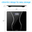 Winado Smart Digital Glass Bathroom Scale