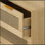 Armoire de rangement polyvalente en rotin pour différentes pièces, améliorant l'organisation