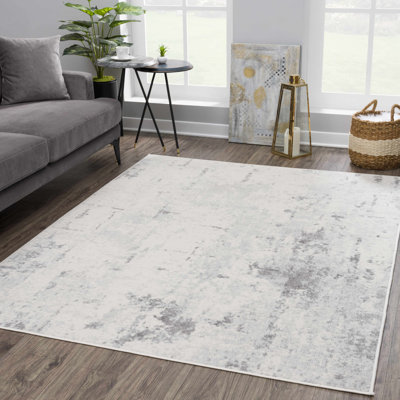 Tapis gris Elyjah