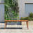 Audre Rectangular Eucalyptus Outdoor Dining Table