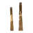 Modern Textured Metal Ring Sculpture Set of 2 – Decorative Objects for Home Decor, Kitchen Decor, and Decorations for Living Room – Contemporary Statues, Figurine Accents, and Shelf Display-492495435