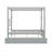 Full Platform Canopy Bed-1735375476