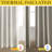 100% Blackout Faux Linen Curtains for Living Room Grommet Privacy Insulated Drapes, Set of 2-1487976459-1487976501