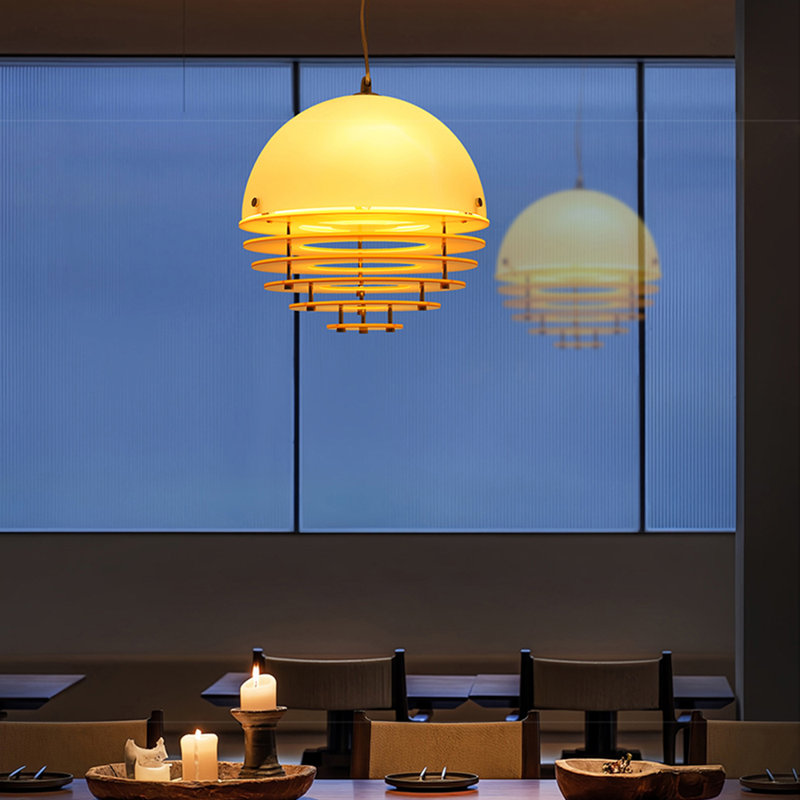 Sunset Glass Restaurant Pendant Light Hanging Light