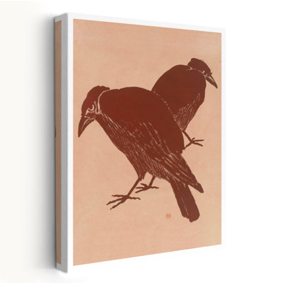 Deux corbeaux, 1872-1897 - musée, animaux, oiseaux, ensembles
