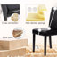 Chaise d'appoint en bois massif touffeté Ault-258651740
