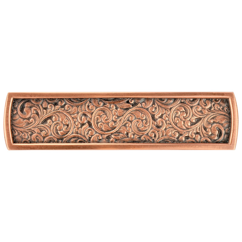 Classic Bar / Handle Pull, Antique Copper