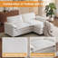 Causeuses multi-couches avec repose-pieds 85,4 po-1119863565