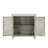 Traditional Wooden Accent Chest In Antique White With Pendant Pull Handles Modern Finish And Bedroom Cabinet-1908590372