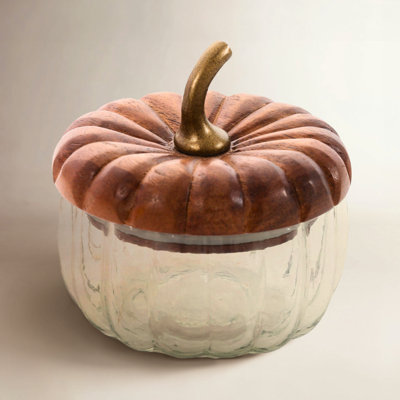 Harvest Pumpkin Storage Jar