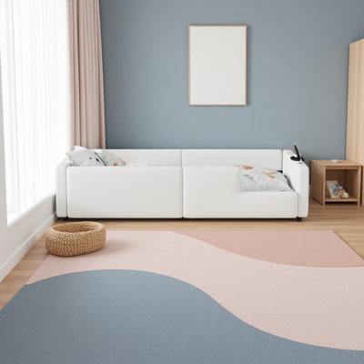 Lit plateforme tapissier simple avec garde-corps et station de charge