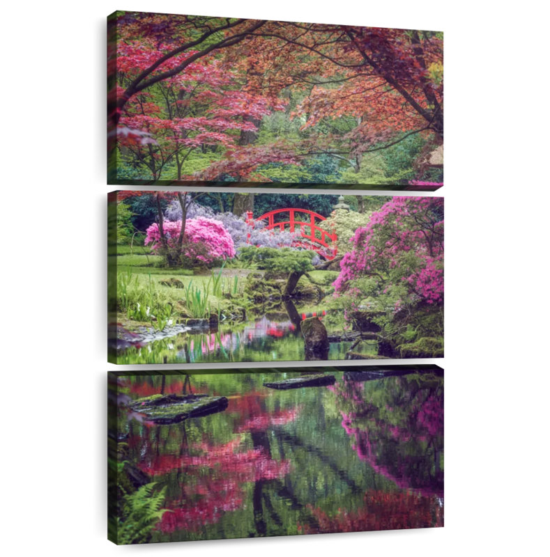 Jardin japonais Sireci Hague, H 38 po x l 24 po
