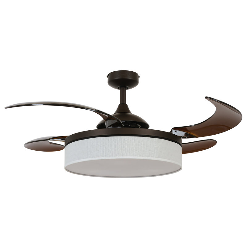 48'' Ceiling Fan with Light Kit, Oil Rubbed Bronze