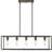 Seadrift 5 - Light Oil-Rubbed Bronze Kitchen Island Pendant