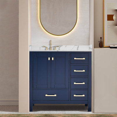 Meuble-lavabo simple 36 po Cholena
