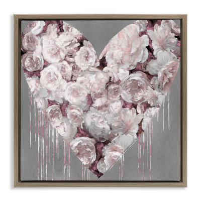 «Pink Rose Heart» par Lindsay Rodgers