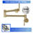 Mocoloo Wall Mount Swing Arm Folding Pot Filler Kitchen Faucet-99336078